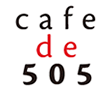 cafe de 505　本店　　　兼 京都事業所事務所 ロゴ画像